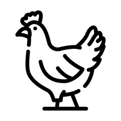hen Line Icon