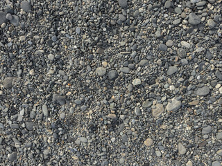 Natural Stone Background, Small River Pebbles