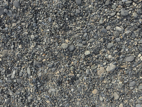 Natural Stone Background, Small River Pebbles