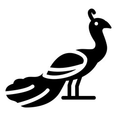 peacock Solid icon