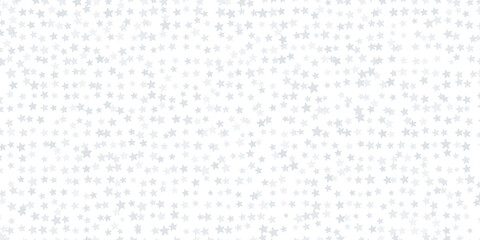 Grey star pattern background, simple banner design