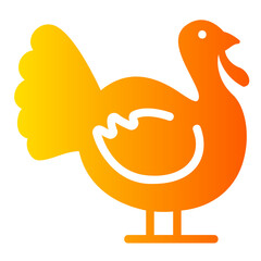 turkey Gradient icon
