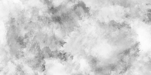 Abstract background with white paper texture and white watercolor painting background. Back flat stucco gray stone table top view. texture of concrete floor watercolor marble background.	