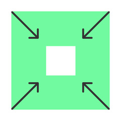 illustration of a icon single integration