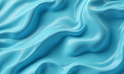 Obraz premium Abstract blue waves in a smooth texture