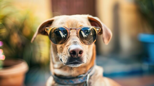 Playful Character "Caca" Wearing Glasses: Whimsical and Fun Illustration with a Touch of Humor