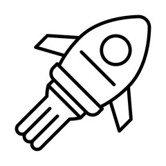 Rocket Booster Icon Design