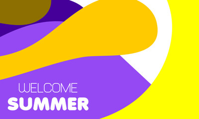 Vector abstract Colorful liquid and fluid background for summer collection