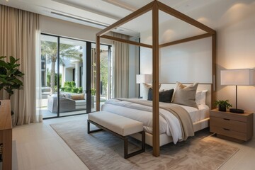 a high-end residence features room service, showcasing a luxurious living space with premium amenities and convenient, attentive service for a refined stay.