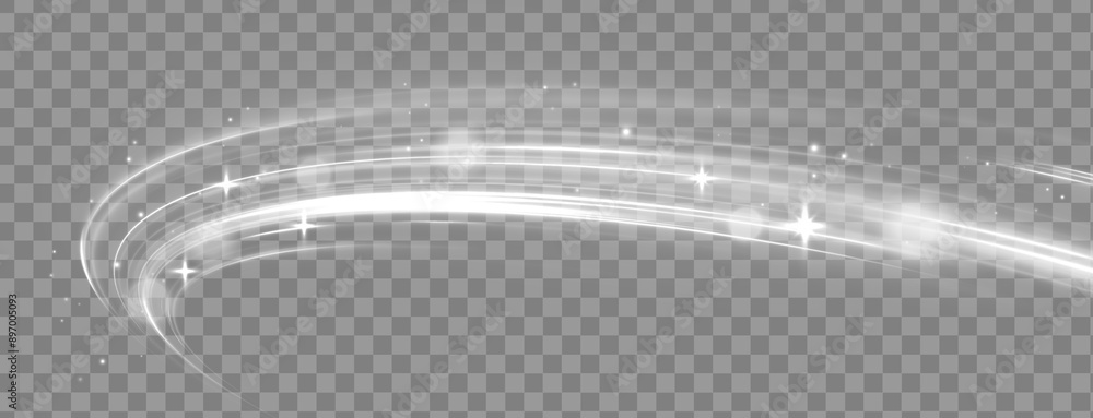 Poster bstract vector fire circles, sparkling swirls and energetic light spiral frames. sparkling particles
