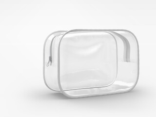 Transparent Cosmetic Bag Waterproof Airport Travel Cosmetic Toiletry Pouch Bath accessories, toilet...