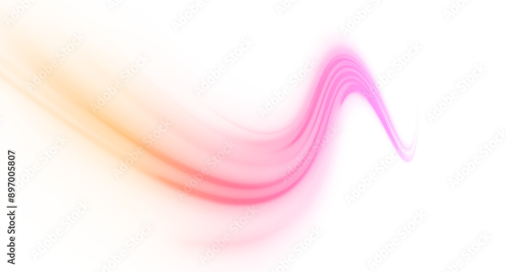 Aufkleber electric technology in futuristic style neon color in png format on white transparent background for