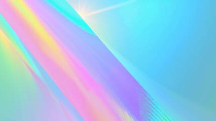prismatic iridescent gradient surface
