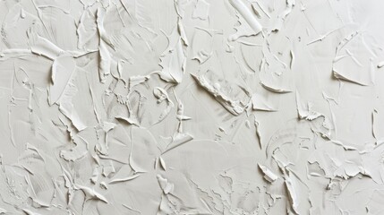 Obraz premium White Texture: A Study in Abstract Minimalism