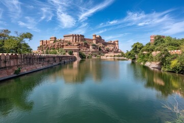 Fototapeta premium Embark on an expedition to explore landmarks steeped in heritage, where every site tells a story of the past. 