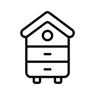 recommend clip art: An icon of the beehive symbolizes honey production, bees, pollination, and nature conservation efforts.