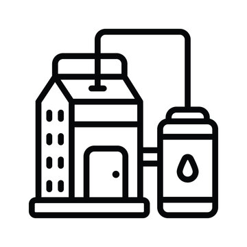 recommend clip art: Milk tank vector design in modern style, premium vector