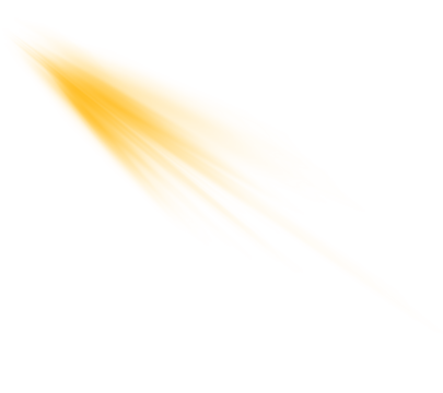 Yellow glowing lights effects isolated on transparent background Sun flash with rays and spotlight Star burst
