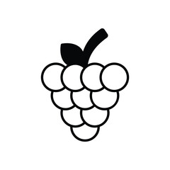 Grapes vector icon