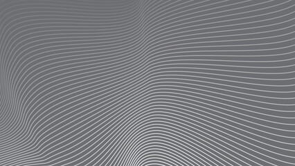 Grey abstract background with curve line for backdrop or presentation