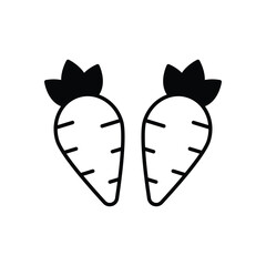 Carrot vector icon