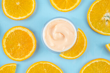 Orange citrus Vitamin C face care