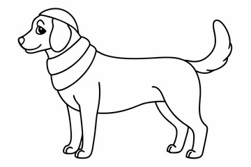 beagle dog illustration