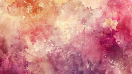 Fototapeta premium Watercolor Opulent abstract background, AI generative