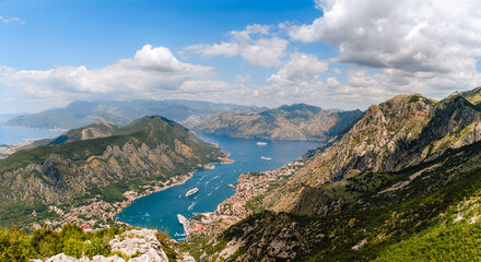 Boka Bay Panorama from Serpentine Mountain Roan View from Viewpoint