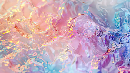 Textured Opalescent abstract background, AI generative