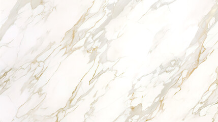 Obraz premium White marble pattern background with subtle gold veins illustration