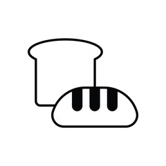 Bread vector icon