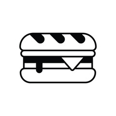 Sandwich vector icon