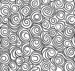 Obraz premium A seamless pattern of abstract on a white background