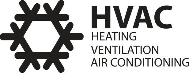 Air Conditioning vector icon, Hvac Heating, Ventilation 