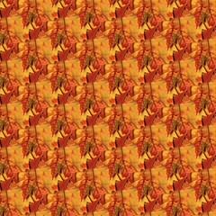 Autumn Foliage Backgrounds for Photoshop - Set of autumn backgrounds with different foliage texture, pattern, yellow leaves 