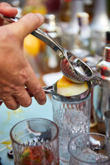 creation of alcoholic and non-alcoholic cocktails