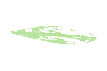 Fototapeta premium Green watercolor background. Artistic hand paint. Isolated on transparent background. 