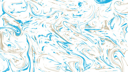 Seamless abstract liquid marble pattern. Multicolor liquid effec.