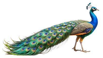 Obraz premium Peacock. PNG