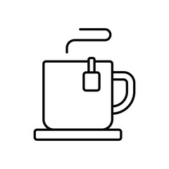 Tea Cup vector icon