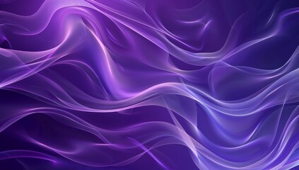 Obraz premium Abstract Purple Flowing Lines Background