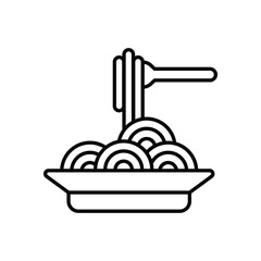 Pasta vector icon