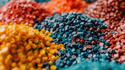 Masterbatch granules ideal for plastic industry marketing materials