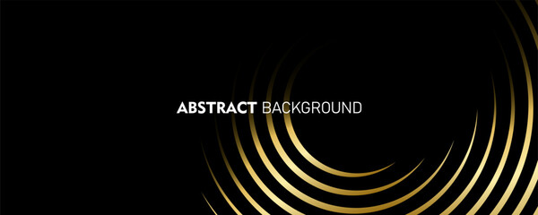 Black abstrack background. geometric line pattern. modern shiny gold gradient lines. luxury gold background. futuristic technology. dark, gold, wallpeper, pamphlet, illustration, business, metal,