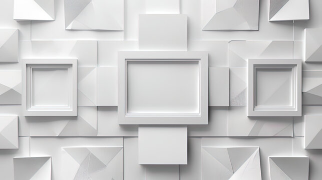 An intricate pattern composed of multiple white circles in varying sizes, tightly arranged to showcase geometric beauty. Each circle features subtle shading, adding depth and dimension. Against a pris