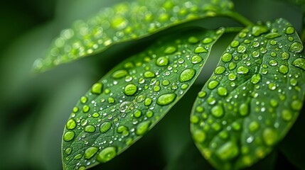Raindrops decorating window glass during a rainy day, creating a serene and melancholic scene