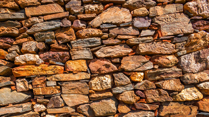 Natural Stone Wall Textured Background Design
