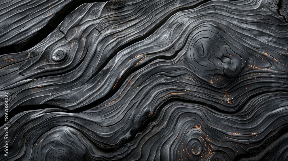 Poster the swirling patterns of grey wood grain create a mesmerizing and unique texture