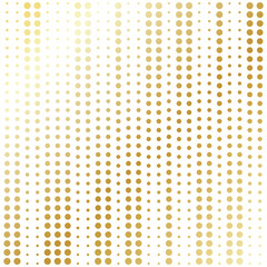 Golden origin retro pattern background